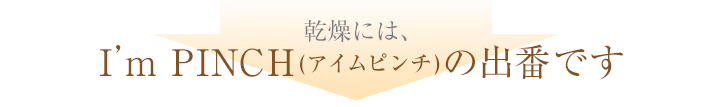 そこで!I’m PINCH(アイムピンチ)の出番です